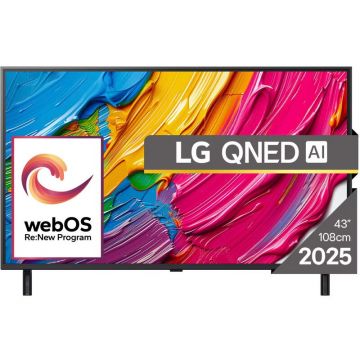 LG Televizor LG QNED 43QNED80A3A, Diagonala 108 cm, Rezolutie 3840 x 2160, Smart, 4K Ultra HD, Clasa G, Gri LG Televizor LG QNED 43QNED80A3A, Diagonala 108 cm, Rezolutie 3840 x 2160, Smart, 4K Ultra HD, Clasa G, Gri