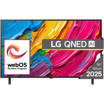 LG Televizor LG QNED 50QNED80A3A, Diagonala 126 cm, Rezolutie 3840 x 2160, Smart, 4K Ultra HD, Clasa F, Gri LG Televizor LG QNED 50QNED80A3A, Diagonala 126 cm, Rezolutie 3840 x 2160, Smart, 4K Ultra HD, Clasa F, Gri