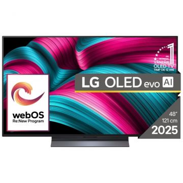 LG Televizor OLED LG 122 cm OLED48C51LA, Ultra HD 4K, Smart TV, WiFi, CI+, Negru LG Televizor OLED LG 122 cm OLED48C51LA, Ultra HD 4K, Smart TV, WiFi, CI+, Negru