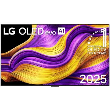 LG Televizor Smart LG OLED55G57LW.AEUD evo TV, OLED TV, 55 inch, 138.8 cm, UltraHD 4K, tuner triplu, HDR, 120Hz panel, Negru-Argintiu