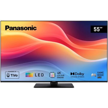 Panasonic Televizor Panasonic LED TB-55W61AEZ, 139 cm, Smart, 4K Ultra HD, Clasa E (Model 2025), Negru