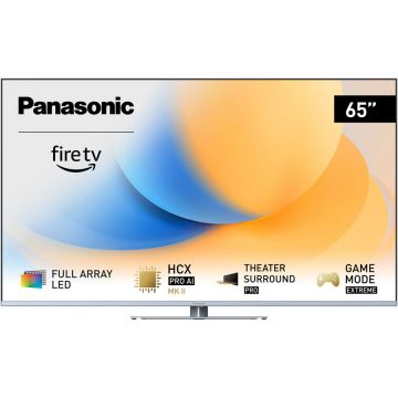 Panasonic Televizor Panasonic LED TV-65W93AE6, 164cm, Smart, 4K Ultra HD, 100Hz, Clasa G (Model 2024), Argintiu