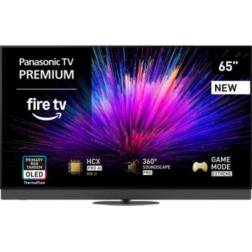 Panasonic Televizor Panasonic OLED 65Z95BEG, 164 cm, Smart, 4K Ultra HD, 100 Hz, Clasa G, Model 2025, Negru Panasonic Televizor Panasonic OLED 65Z95BEG, 164 cm, Smart, 4K Ultra HD, 100 Hz, Clasa G, Model 2025, Negru