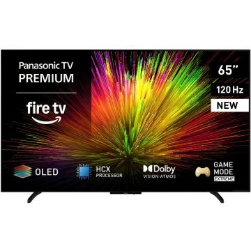 Panasonic Televizor Panasonic OLED TV-65Z80BEZ, 164 cm, Smart, 4K Ultra HD, 100 Hz, Clasa F (Model 2025), Negru