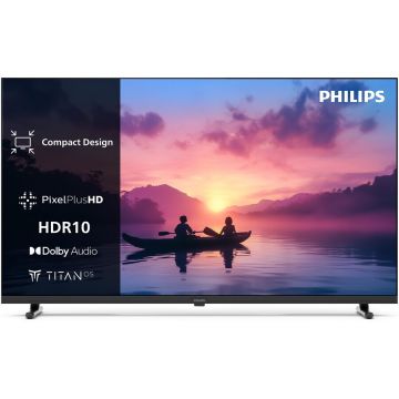 Philips Televizor Philips LED 32PHS6000, 80 cm, Smart TV, HD, Clasa E (Model 2025), Negru