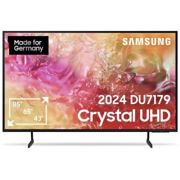 Samsung Televizor Samsung GU-65DU7179 - 65 - Negru, UltraHD/4K, Smart TV, HDR 10+, Wi-Fi, Bluetooth