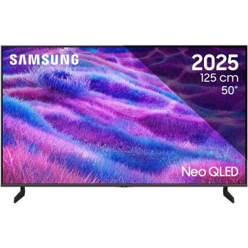 Samsung Televizor Samsung MiniLED Neo QLED 50QN80F, 125 cm, Smart, 4K Ultra HD, Clasa G (Model 2025), Argintiu