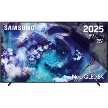 Samsung Televizor Samsung MiniLED Neo QLED 75QN900F, 189 cm, Smart, 8K, 100 Hz, Clasa G (Model 2025), Negru