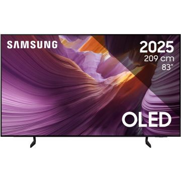 Samsung Televizor Samsung OLED 83S85F, 209 cm, Smart, 4K Ultra HD, 100 Hz, Clasa F (Model 2025), Negru