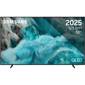 Samsung Televizor Samsung QLED GQ50Q7F2AUXZG, 125 cm, Smart, 4K Ultra HD,  Wi-Fi, Bluetooth, triple tuner, Clasa G, Negru