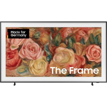 Samsung Televizor Smart Samsung The Frame GQ55LS03DAUXZG, QLED TV, 55 inch, 138 cm, UltraHD 4K,  Art Mode, One Connect Box, 120Hz panel, Negru