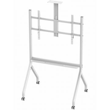 Serioux Stand TV mobil Serioux 213CA-W 55-100, VESA maxima: 900x600mm, Alb