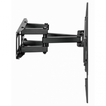 Suport De Perete Pentru 1 TV/Monitor Plat Diagonala Max 37 - 80 Inclinare Pliere Vertical Max 40 Kg Negru