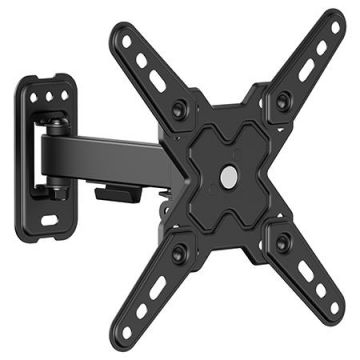 Suport Perete Cabletech UCH0194-1, 13inch - 43inch, 20 Kg (Negru)