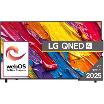 Televizor LED LG Smart TV 75QNED84A3C Seria QNED84 189cm 4K UHD HDR