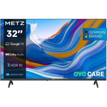 Televizor LED Metz Smart TV 32MTE6000Y Seria MTE6000Y 80cm negru HD Ready