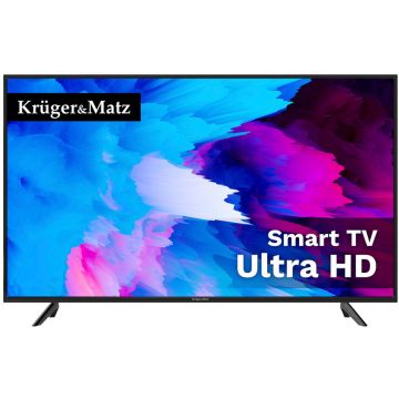 Televizor LED Smart KM0265UHD-G 65Inch 4K Ultra HD 60Hz Negru Televizor LED Smart KM0265UHD-G 65Inch 4K Ultra HD 60Hz Negru