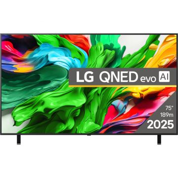 Televizor LG QNED 75QNED85A3C, ULTRA HD 4K, Smart, HDR, 189 cm, Clasa D