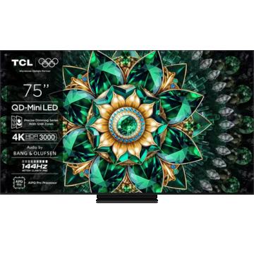 Televizor Mini LED TCL 190 cm (75inch) 75Q7C, Ultra HD 4K, Smart TV, WiFi, CI+