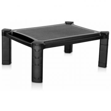 V7 Masa pentru laptop V7 DT1HARS-1E, ajustabila, plastic, neagra, suporta 40kg