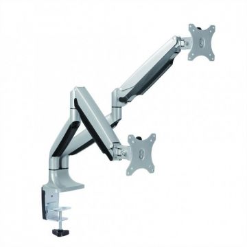 Value Suport pentru 2 monitoare montare masa 6 Joints, gas spring, Value 17.99.1147