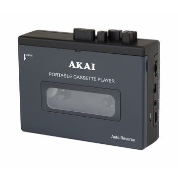 Akai Casetofon portabil Akai, bluetooth, Negru