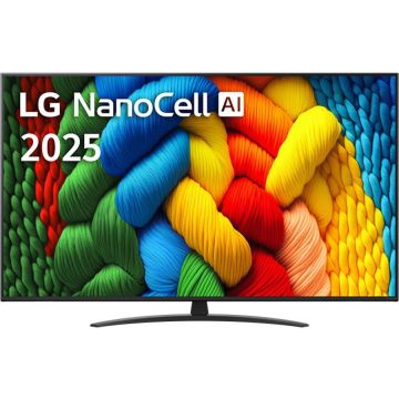 LG Televizor LG 50NANO81A3A, 127 cm, DLED, Ultra HD 4K, HDR, Smart TV, WiFi, Bluetooth, 60Hz, Negru