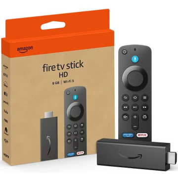Media player Fire TV Stick HD (2024) Alexa Voice Remote Wi-Fi Negru