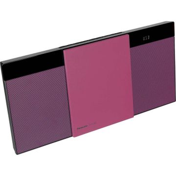 Panasonic Panasonic Sistem audio SC-HC304 SC-HC304EG-R 20W cu CD Player si Bluetooth Rosu