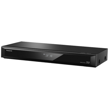 Panasonic Player si recorder Blu-Ray Panasonic DMR-BST760AG cu tuner dublu HD DVB-S, hard disk de 500 GB, upscaling 4K, Ultra HD, inregistrare simultana, gata inteligent, negru