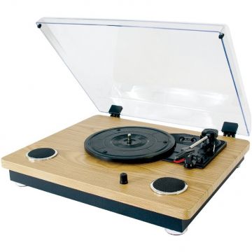 Pick-up Retro cu Difuzoare BT/USB/SD