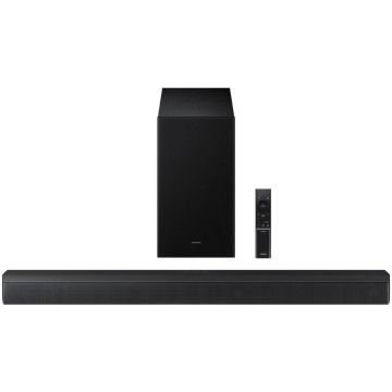 Samsung Soundbar Samsung HW-B650F Seria B 2025, 3.1, Subwoofer wireless, Telecomanda (Negru)