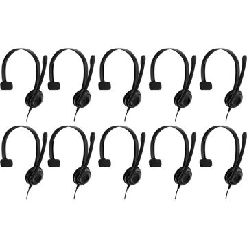 Sistem EDU 11 USB, headset (black, pack of 10, USB-A)