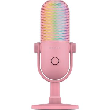 Sistem Seiren V3 Chroma Quartz, microphone (pink)
