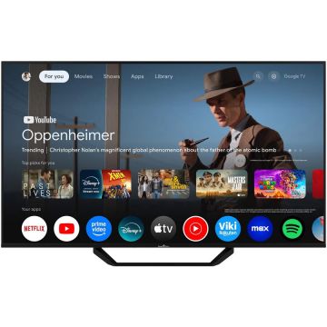 Smart&nbsp;Tech Televizor QLED Smart Tech 55QG06K, 139 cm, UHD 4K Google TV, Wi-Fi, Bluetooth, Dolby Audio, Negru