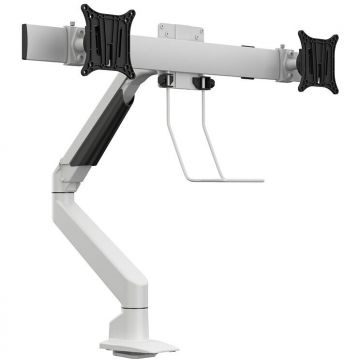 Suport de Birou MB-5945 pentru 2 Monitoare 15-28Inch Maxim 10KG Alb