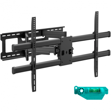 Suport TV de Perete M10-B Pivotant 42-120inch  Greutate Maxima 100Kg Negru