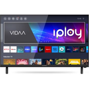 Televizor LED Allview Smart TV 24iPlay6300-H Seria iPlay6300-H 60cm negru HD Ready