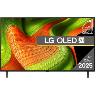 Televizor LED LG Smart TV OLED48B53LA Seria AI B5 121cm 4K UHD HDR Televizor LED LG Smart TV OLED48B53LA Seria AI B5 121cm 4K UHD HDR