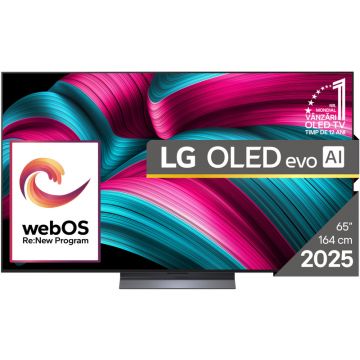 Televizor LED LG Smart TV OLED65C52LA Seria evo AI C5 164cm 4K UHD HDR