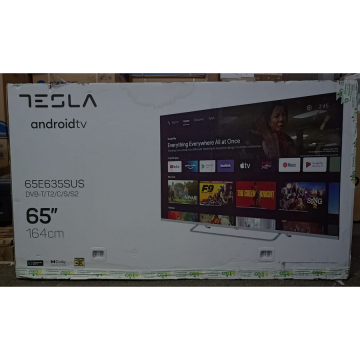 Televizor LED Smart Resigilat 65E635SUS 165cm 4K UHD Android TV Argintiu