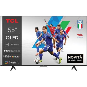 Televizor P79K 55P79K 139.7Cm 55Inch 4K Ultra HD Smart Wi-Fi Metallic 430cd/m² Negru