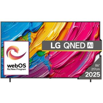 Televizor QNED 86QNED80A3A 2.18m 86Inch 4K Ultra HD Smart Wi-Fi Black