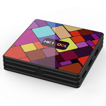 TV Box Techstar® HK1 Cool, Android 9, 4GB RAM, 32GB ROM, 4K HDR ,WiFi 5GHz, AV, USB 3.0, RK3318