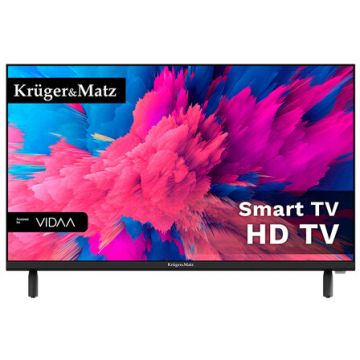TV LED HD SMART VIDAA 24INCH 61CM 220V KRUGER&MATZ
