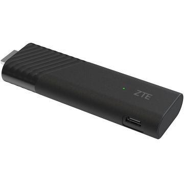 ZTE Mediaplayer ZTE Stick ZXV10 B866W11K, 4K Ultra HD, Google TV, Chromecast, Wi-Fi, HDMI, 32GB, Negru