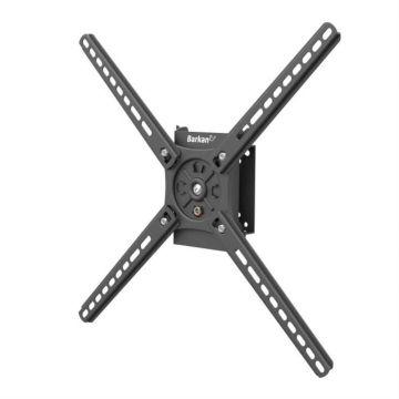 Barkan Suport TV perete, Barkan BM300R, rotatie landscape si portret, ecrane 13-65 inch, greutate maxima suportata 36 kg, VESA max 400 x 400 mm, Negru