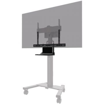 NEOMOUNTS Suport laptop universal Neomounts AV45-500BL, Montabil sub ecrane cu diagonala 43 - 110 inch, Negru