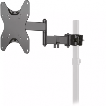 NEOMOUNTS Suport TV / Monitor Neomounts FL40-450BL12, pentru montaj pe stalp, reglabil, ecran 23-42 inch, Negru