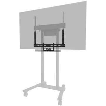 NEOMOUNTS Suport Videobar Neomounts AV2-500BL, Montabil sub sau deasupra ecranelor cu diagonala 43–110 inch, Negru